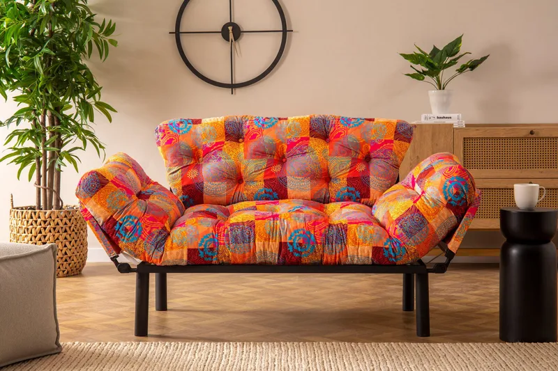 Maryborough Bäddsoffa 2-sits 155x73 cm - Flerfärgad - Möbler - Vardagsrum - Bäddsoffor