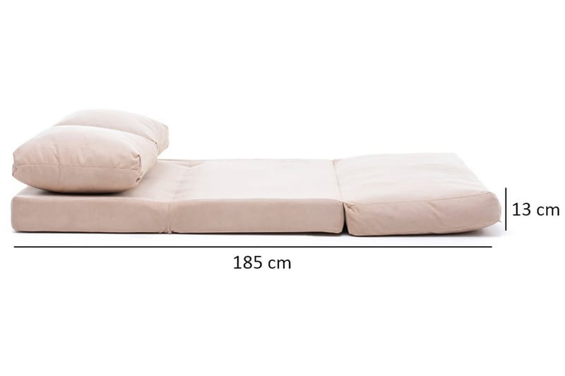 Maydena Bäddsoffa 2-sits 120x185 - Cream - Möbler - Vardagsrum - Bäddsoffor