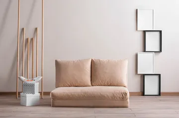 Maydena Bäddsoffa 2-sits 120x185 - Cream - Möbler - Vardagsrum - Bäddsoffor