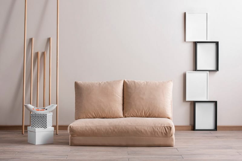 Maydena Bäddsoffa 2-sits 120x185 - Cream - Möbler - Vardagsrum - Bäddsoffor