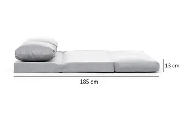 Maydena Bäddsoffa 2-sits 120x185 - Grå - Möbler - Vardagsrum - Bäddsoffor