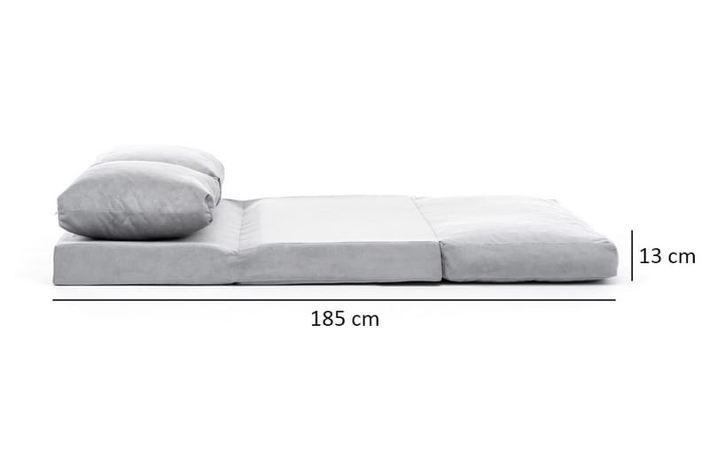 Maydena Bäddsoffa 2-sits 120x185 - Grå - Möbler - Vardagsrum - Bäddsoffor