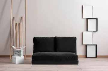 Maydena Bäddsoffa 2-sits 120x185 - Svart - Möbler - Vardagsrum - Bäddsoffor