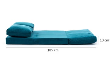 Maydena Bäddsoffa 2-sits 120x185 - Turkos - Möbler - Vardagsrum - Bäddsoffor