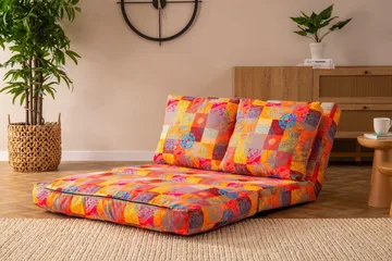 Maydena Bäddsoffa 2-sits 185x120 cm - Flerfärgad - Möbler - Vardagsrum - Bäddsoffor
