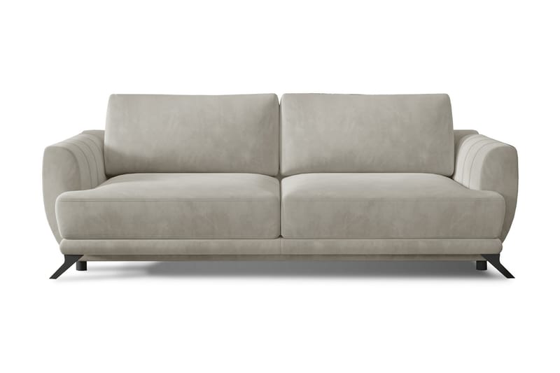 MEGEVE 3-sits Bäddsoffa Beige - Möbler - Vardagsrum - Bäddsoffor