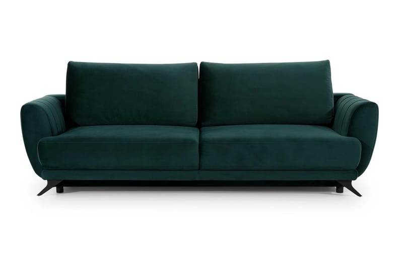 Megis 3-sits Bäddsoffa - Grön - Möbler - Vardagsrum - Bäddsoffor