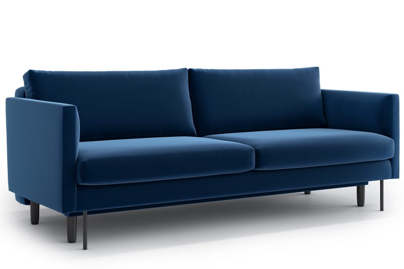 MELLERUD 3-sits Bäddsoffa Blå - Möbler - Vardagsrum - Bäddsoffor