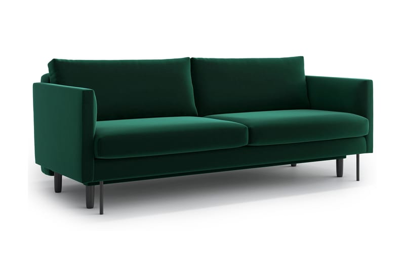 MELLERUD 3-sits Bäddsoffa Grön - Möbler - Vardagsrum - Bäddsoffor