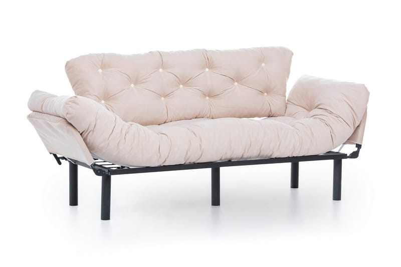 Mezonzo 3-sits Bäddsoffa - Beige - Möbler - Vardagsrum - Bäddsoffor