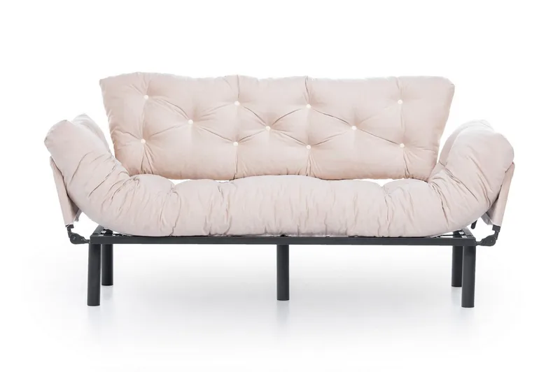 Mezonzo 3-sits Bäddsoffa, Beige