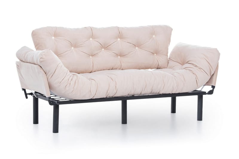 Mezonzo 3-sits Bäddsoffa - Beige - Möbler - Vardagsrum - Bäddsoffor
