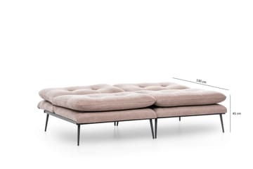 Mezonzo 3-sits Bäddsoffa - Brun - Möbler - Vardagsrum - Bäddsoffor