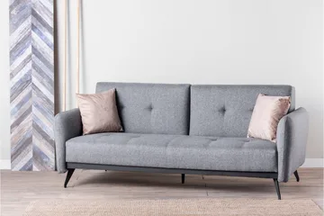 Mezonzo 3-sits Bäddsoffa - Grå - Möbler - Vardagsrum - Bäddsoffor