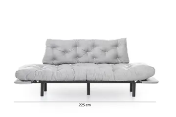 Mezonzo 3-sits Bäddsoffa - Grå - Möbler - Vardagsrum - Bäddsoffor
