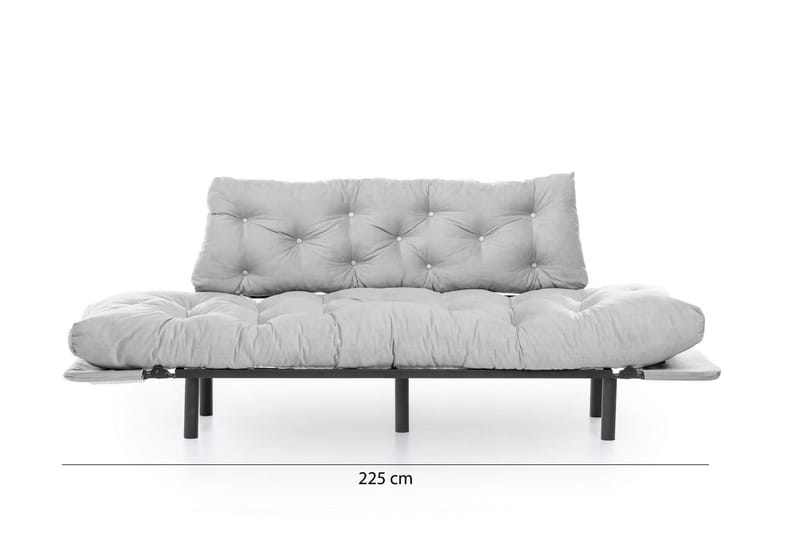 Mezonzo 3-sits Bäddsoffa - Grå - Möbler - Vardagsrum - Bäddsoffor