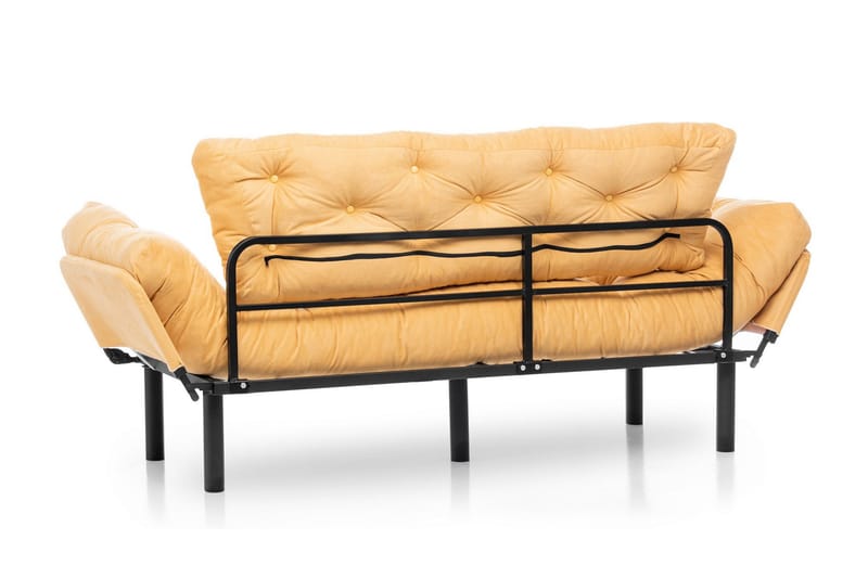 Mezonzo 3-sits Bäddsoffa - Gul - Möbler - Vardagsrum - Bäddsoffor