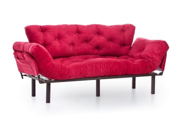 Mezonzo 3-sits Bäddsoffa - Röd - Möbler - Vardagsrum - Bäddsoffor