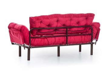 Mezonzo 3-sits Bäddsoffa - Röd - Möbler - Vardagsrum - Bäddsoffor