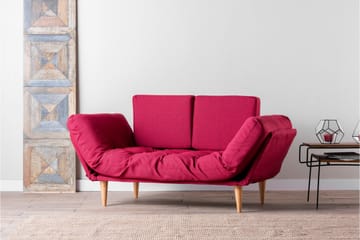 Mezonzo 3-sits Bäddsoffa - Röd - Möbler - Vardagsrum - Bäddsoffor