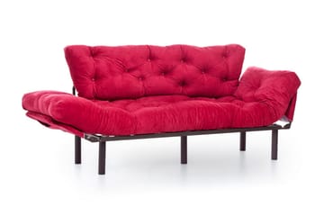 Mezonzo 3-sits Bäddsoffa - Röd - Möbler - Vardagsrum - Bäddsoffor
