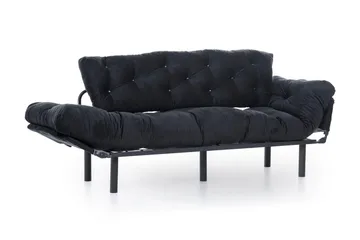 Mezonzo 3-sits Bäddsoffa - Svart - Möbler - Vardagsrum - Bäddsoffor