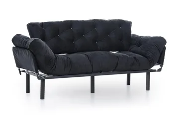 Mezonzo 3-sits Bäddsoffa - Svart - Möbler - Vardagsrum - Bäddsoffor