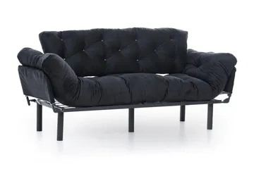 Mezonzo 3-sits Bäddsoffa - Svart - Möbler - Vardagsrum - Bäddsoffor