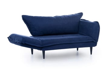 Mezonzo 3-sits Rektangulär Längsbäddad Bäddsoffa 50x190 cm i Tyg - Blå - Möbler - Vardagsrum - Bäddsoffor