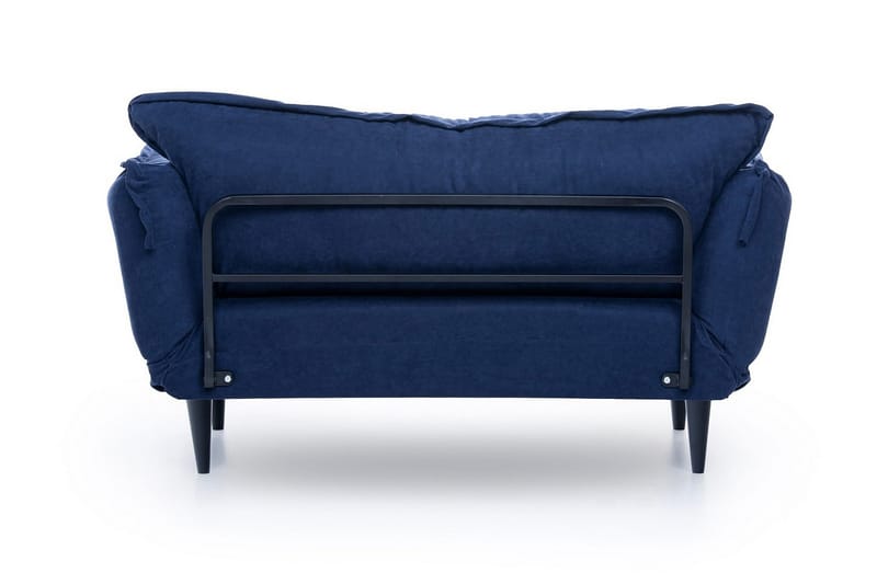 Mezonzo 3-sits Rektangulär Längsbäddad Bäddsoffa 50x190 cm i Tyg - Blå - Möbler - Vardagsrum - Bäddsoffor