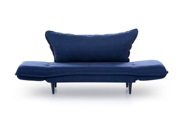 Mezonzo 3-sits Rektangulär Längsbäddad Bäddsoffa 50x190 cm i Tyg - Blå - Möbler - Vardagsrum - Bäddsoffor