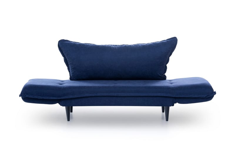 Mezonzo 3-sits Rektangulär Längsbäddad Bäddsoffa 50x190 cm i Tyg - Blå - Möbler - Vardagsrum - Bäddsoffor