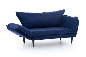 Mezonzo 3-sits Rektangulär Längsbäddad Bäddsoffa 50x190 cm i Tyg - Blå - Möbler - Vardagsrum - Bäddsoffor