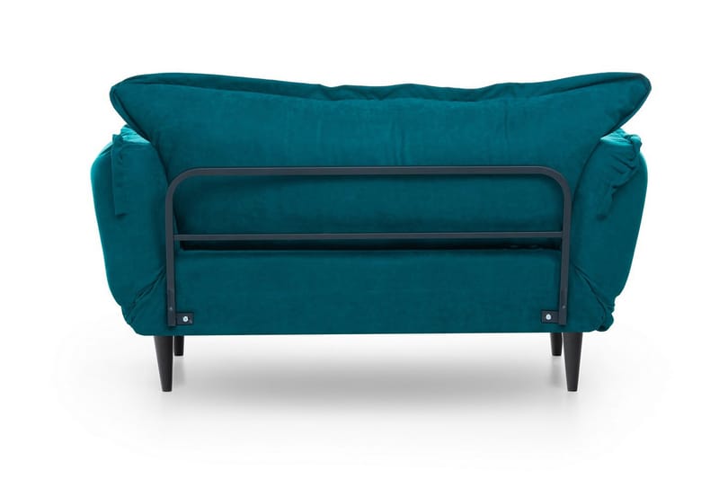 Mezonzo 3-sits Rektangulär Längsbäddad Bäddsoffa 50x190 cm i Tyg - Grön - Möbler - Vardagsrum - Bäddsoffor