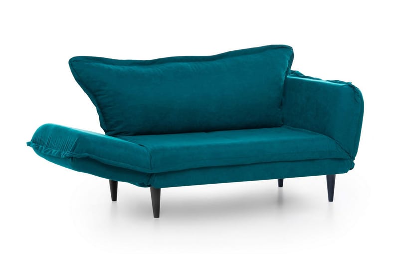 Mezonzo 3-sits Rektangulär Längsbäddad Bäddsoffa 50x190 cm i Tyg - Grön - Möbler - Vardagsrum - Bäddsoffor