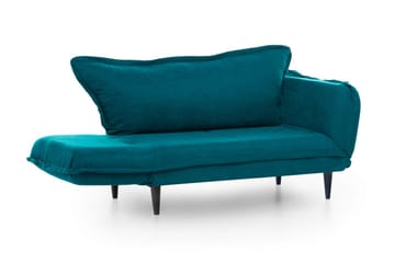 Mezonzo 3-sits Rektangulär Längsbäddad Bäddsoffa 50x190 cm i Tyg - Grön - Möbler - Vardagsrum - Bäddsoffor