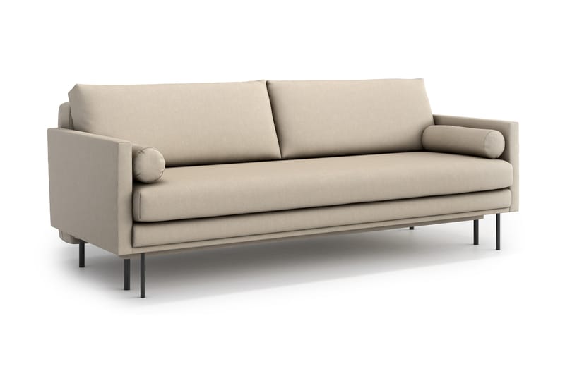 MICHELE 3-sits Bäddsoffa Beige - Möbler - Vardagsrum - Bäddsoffor