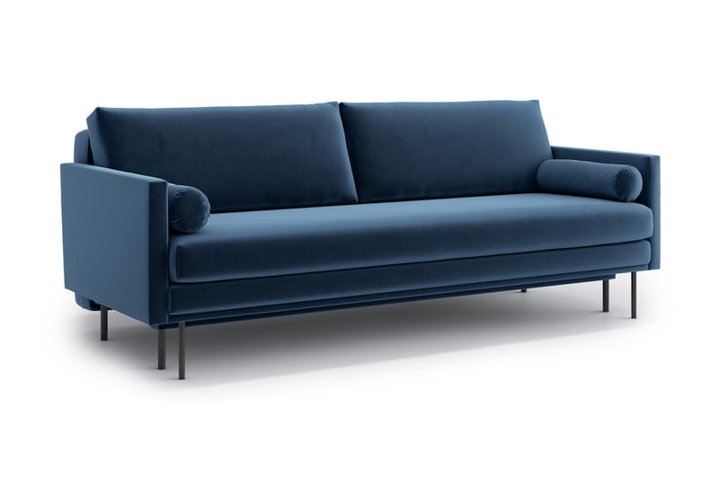 MICHELE 3-sits Bäddsoffa Blå - Möbler - Vardagsrum - Bäddsoffor