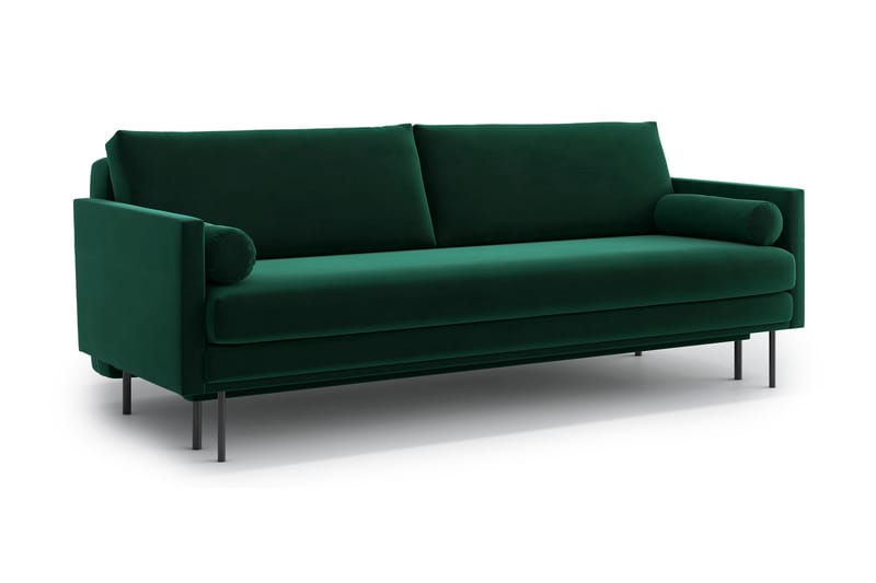 MICHELE 3-sits Bäddsoffa Grön - Möbler - Vardagsrum - Bäddsoffor