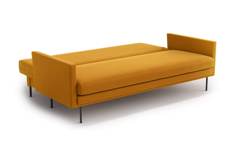 MICHELE 3-sits Bäddsoffa Gul - Möbler - Vardagsrum - Bäddsoffor