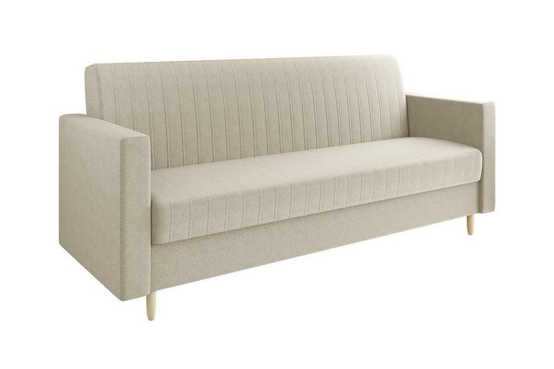 Midfeld 3-sits Bäddsoffa Beige - Bäddsoffor - 3-sits bäddsoffa