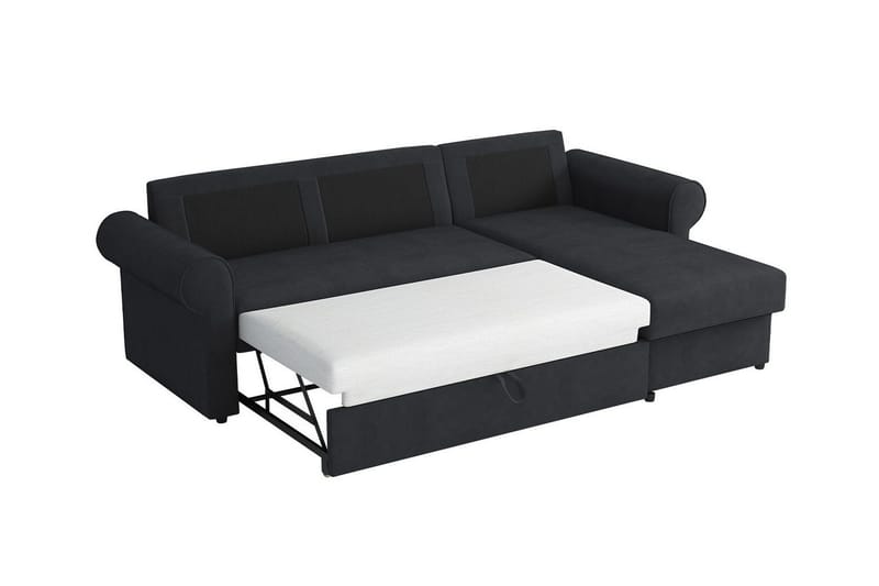 Midfeld 3-sits Hörnbäddsoffa Dark blue - Möbler - Vardagsrum - Bäddsoffor