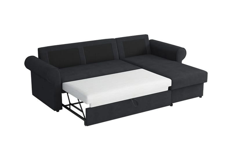 Midfeld 3-sits Hörnbäddsoffa Light grey/Dark grey - Möbler - Vardagsrum - Bäddsoffor - Hörnbäddsoffa