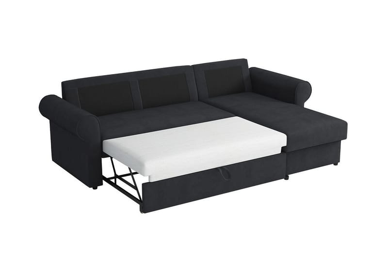 Midfeld 3-sits Hörnbäddsoffa Mörk Turkos - Möbler - Vardagsrum - Bäddsoffor