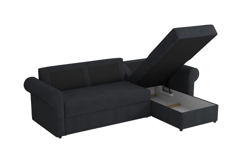 Midfeld 3-sits Hörnbäddsoffa Mustard yellow - Möbler - Vardagsrum - Bäddsoffor