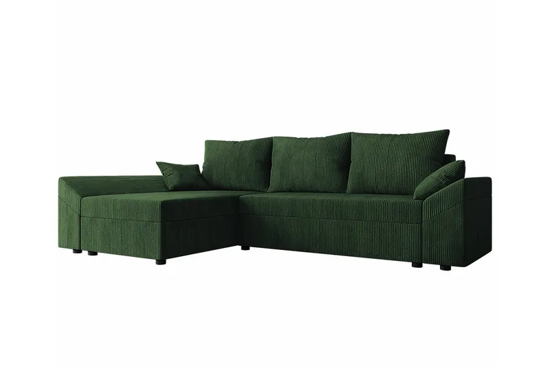 Midfeld 3-sits Hörnbäddsoffa NO_BRAND Dark green