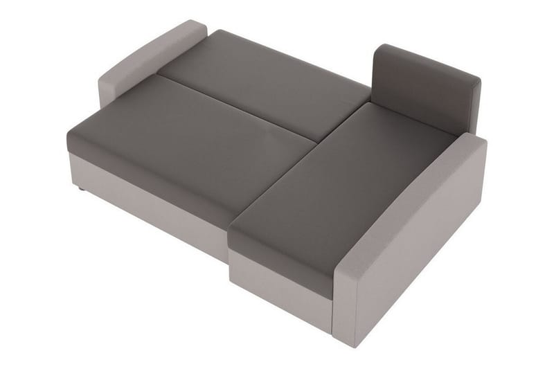 Midfeld 3-sits Hörnbäddsoffa Röd/Svart - Möbler - Vardagsrum - Bäddsoffor