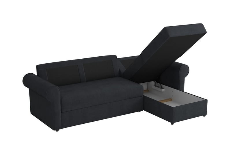 Midfeld 3-sits Hörnbäddsoffa Senapsgul - Möbler - Vardagsrum - Bäddsoffor