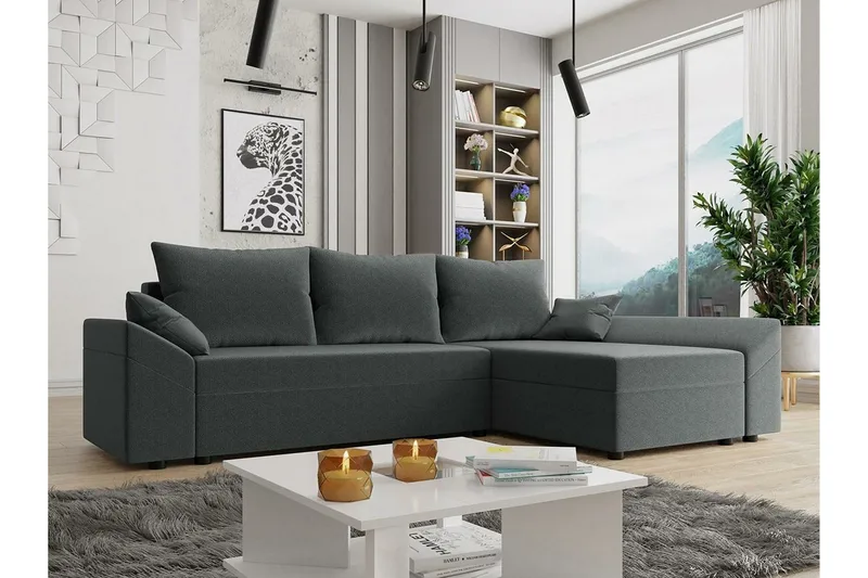 Midfeld 3-sits Hörnbäddsoffa - Möbler - Vardagsrum - Bäddsoffor - Hörnbäddsoffa