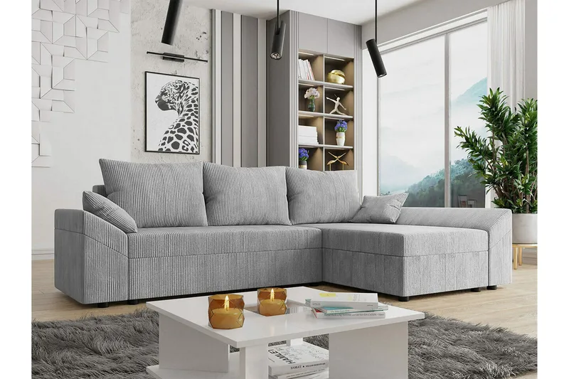 Midfeld 3-sits Hörnbäddsoffa - Möbler - Vardagsrum - Bäddsoffor - Hörnbäddsoffa
